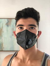 New N95 BLACK Respirator Mask Reusable, (FDA Registered) Face Mask     (As Low As $8.99 /Mask )