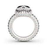 STERLING SILVER JACK SKULL RING