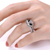 STERLING SILVER JACK SKULL RING