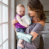 Soft waterproof Foldable Changing Pad and Diaper Bag
