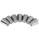 Russian Tulip Icing Piping Nozzles - 7/14pcs Set