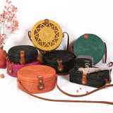 Woven Rattan Bag