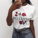 2019 New Harajuku Love Printed Women T-shirts Casual Tee