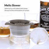 Silicone Sphere Ice Mold