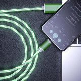 The Electret - Glowing LED Magnetic 3 in 1 USB Charging Cable