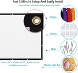 Portable Giant Outdoor Movie Screen