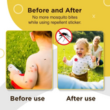 Magic Mosquito Repellent Stickers - 60 Pack