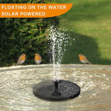 Solar Flow - Solar Powered Bird Bath Fountain