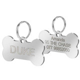 Personalized Engraved Stainless Steel Cat ID Tags