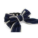 Cat Collar with Large Bow Tie and Adjustable Strap