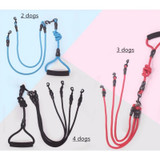 Multi Dog Leash with a Comfortable  Handle