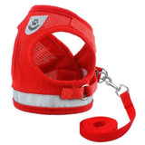 Breathable Soft Padded Cat Harness with Strong Leash Set