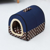 Portable Cat House Bed Made From 100% Cotton