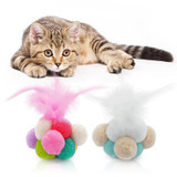 Candy Color Cat Ball Made from Catnip