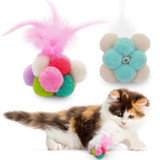 Candy Color Cat Ball Made from Catnip