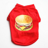 Summer Dog T Shirts with Cute Prints for Small Dogs