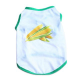 Summer Dog T Shirts with Cute Prints for Small Dogs