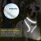 Breathable Dog Vest Harness with Reflective Edge