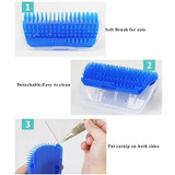 Soft Cat Clip On Cat Scratcher Comb for Self Grooming