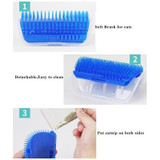 Soft Cat Clip On Cat Scratcher Comb for Self Grooming