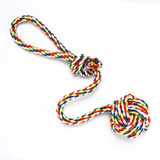 Interactive Dog Toy Rope and Ball for Chewing