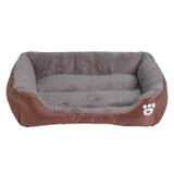 Warm Dog Bed with Waterproof Bottom