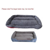 Warm Dog Bed with Waterproof Bottom