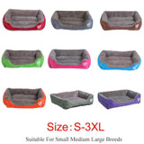 Warm Dog Bed with Waterproof Bottom