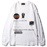 Extreme Aesthetic 'Not a brand' Long Sleeve Tee