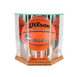Basketball Octagon Glass Display Case