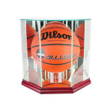 Basketball Octagon Glass Display Case