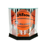 Basketball Octagon Glass Display Case