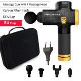 Phoenix Muscle Stimulator Massage Gun shaking
 Deep Therapy Relaxation Fascia sports playing
 Pain Relief electriccal
al
cal
al
 Massager