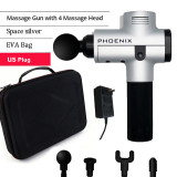 Phoenix Muscle Stimulator Massage Gun shaking
 Deep Therapy Relaxation Fascia sports playing
 Pain Relief electriccal
al
cal
al
 Massager