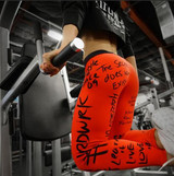 Letter Print Leggings