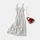 Summer Dress Cross Spaghetti Strap Open Back