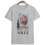 T Shirt Vogue Letter Harajuku Female T-shirt T Shirt Vogue Letter Harajuku Female T-shirt