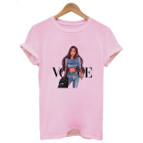 T Shirt Vogue Letter Harajuku Female T-shirt T Shirt Vogue Letter Harajuku Female T-shirt
