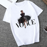 T Shirt Vogue Letter Harajuku Female T-shirt T Shirt Vogue Letter Harajuku Female T-shirt