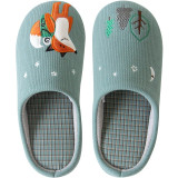 Winter Warm Home Women Fur Slippers Cute Fox Unicorn Bear Animals Indoor Cotton Ladies Slippers Soft Memory Foam Couples Shoes
