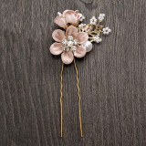 MOLANS Luxury Hairpin For Women Hair Combs Headdress Prom Bridal Wedding Crown Elegant Hair Accessories Gold Leaves Headwear 1PC MOLANS Luxury Hairpin For Women Hair Combs Headdress Prom Bridal Wedding Crown Elegant Hair Accessories Gold Leaves Headwear 1PC