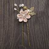 MOLANS Luxury Hairpin For Women Hair Combs Headdress Prom Bridal Wedding Crown Elegant Hair Accessories Gold Leaves Headwear 1PC MOLANS Luxury Hairpin For Women Hair Combs Headdress Prom Bridal Wedding Crown Elegant Hair Accessories Gold Leaves Headwear 1PC