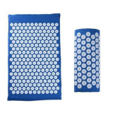 Massager Cushion Acupuncture Sets Rug Acupuncture Mat Pillow Massage Relieve Stress Mat Square Spike Massage and Relaxation