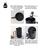 Charcoal Chimney Starter - Carbon