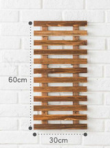 Solid Wood Flower Stand Wall Decoration