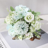 7 Heads Hydrangea Flowers Artificial Bouquet