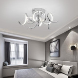 Chrome/Gold Plated  90-260V Modern Home LED Chandelier Lighting Fixtures