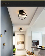 Rotatable Modern LED Ceiling Lights for bedroom bedside lamp