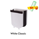 Kitchen Folding Trash Can Car Recycle Bin Trash Bin Kitchen Dustbin Garbage Rubbish Bin Garbage Can Waste Bin For Kitchen