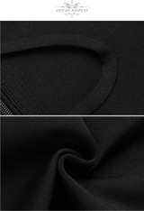 One Shoulder Bandage Dress